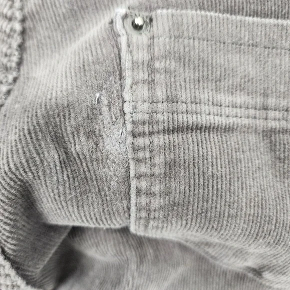 Patagonia Fitted Corduroy Pants‎ Women 29x32 Gray Stretch 5 Pocket Cotton READ - Picture 7 of 10